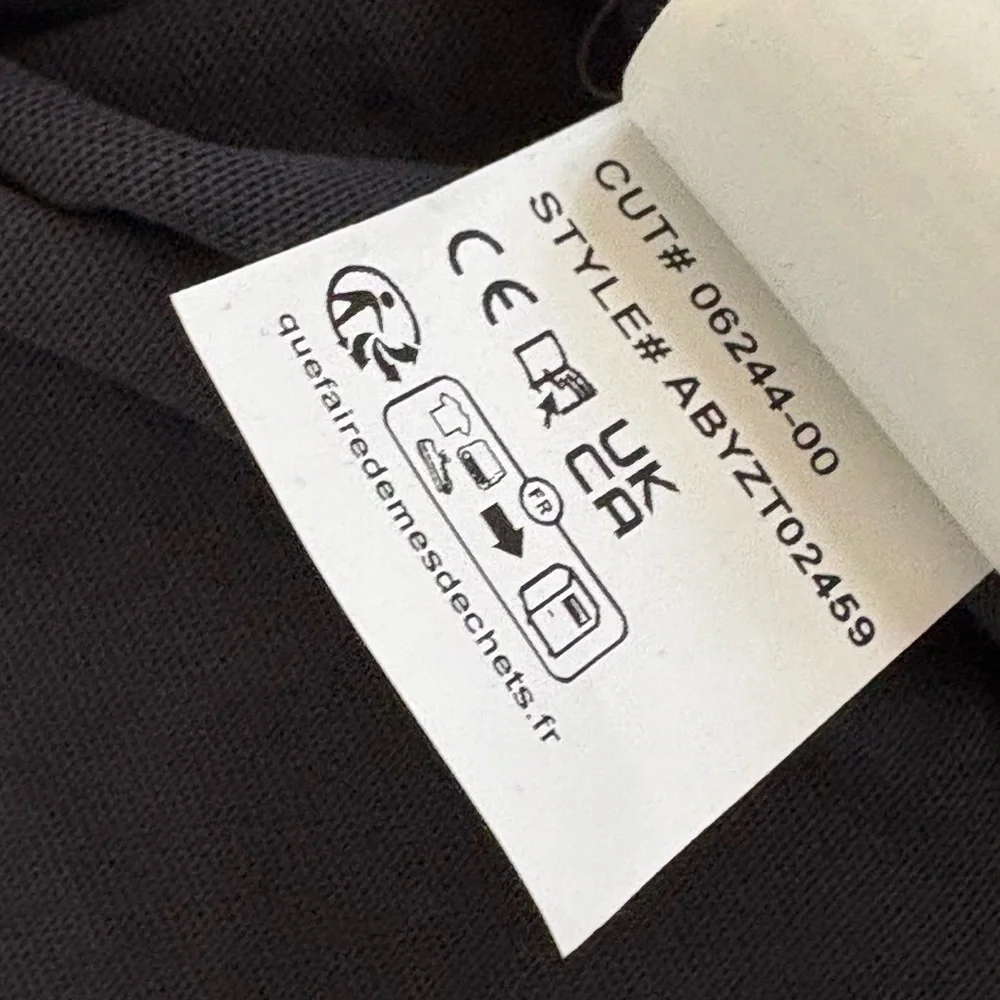 Billabong Identity OG Tee Washed Black SS Embroidered Logo T-Shirt Men’s L - Picture 8 of 10